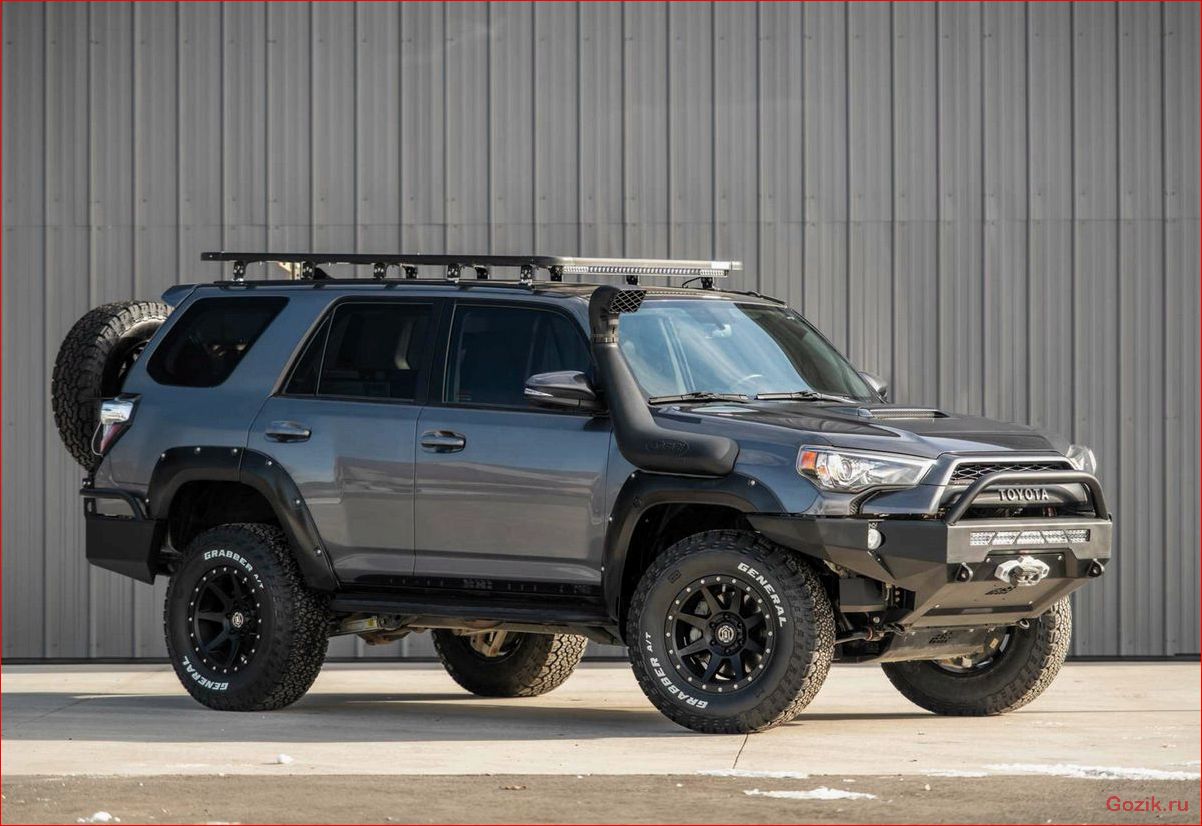 представлена, обновлённая, toyota, 4runner