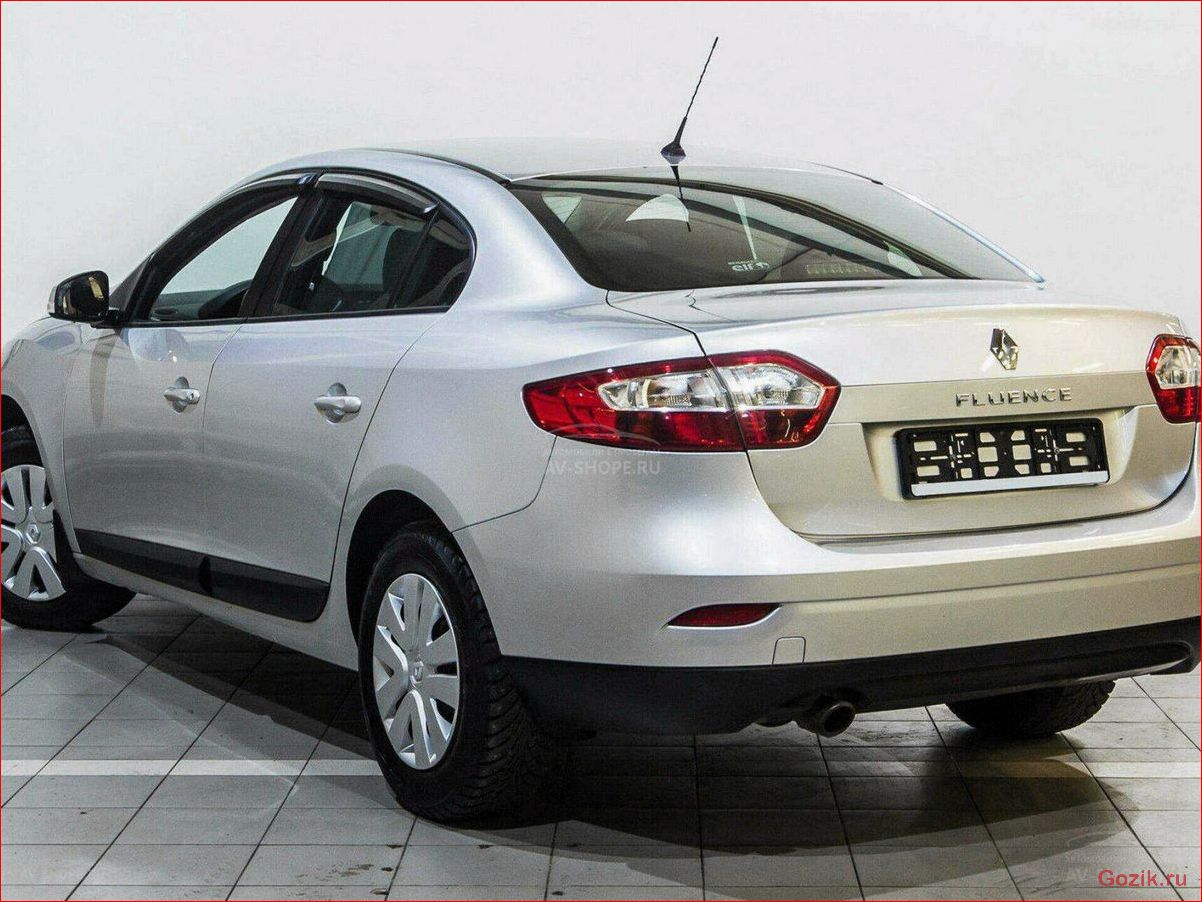 седан, renault, fluence, 2013, года