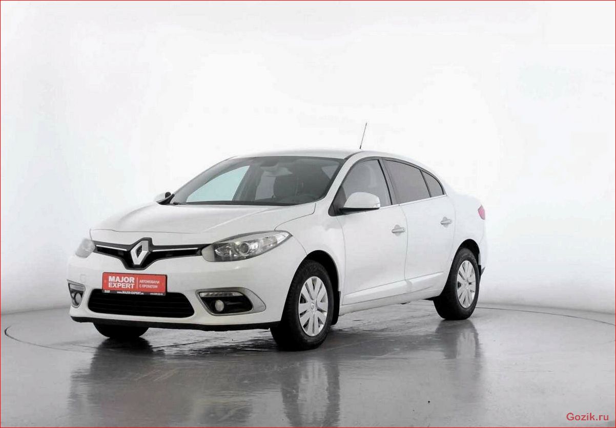 седан, renault, fluence, 2013, года