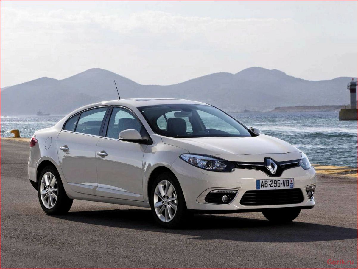 седан, renault, fluence, 2013, года