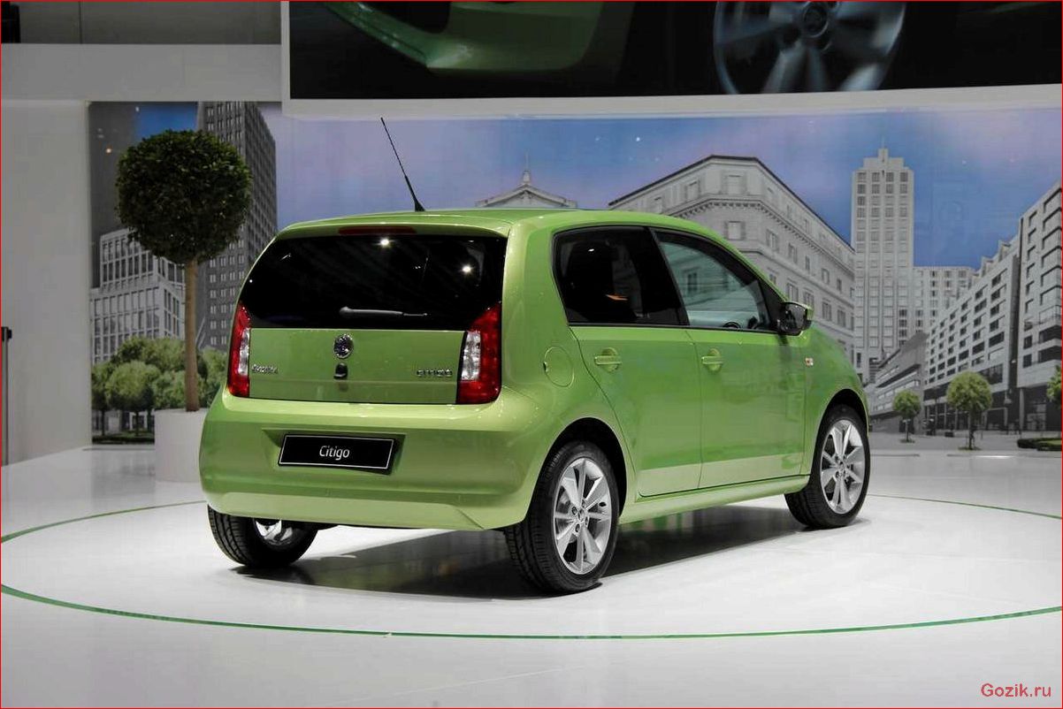 Чешский компактный хэтчбек Skoda Citigo чешский, компактный, хэтчбек, skoda, citigo