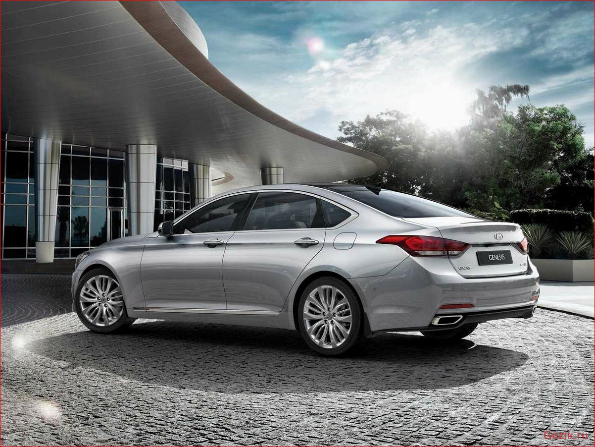 Элегантный седан Hyundai Genesis элегантный, седан, hyundai, genesis