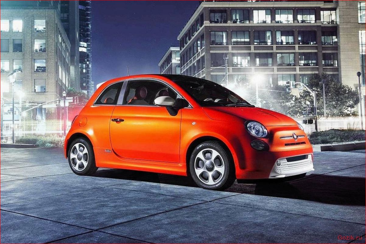 Электрический хэтчбек Fiat 500e 2012-2013 электрический, хэтчбек, fiat, 500e, 2012-2013