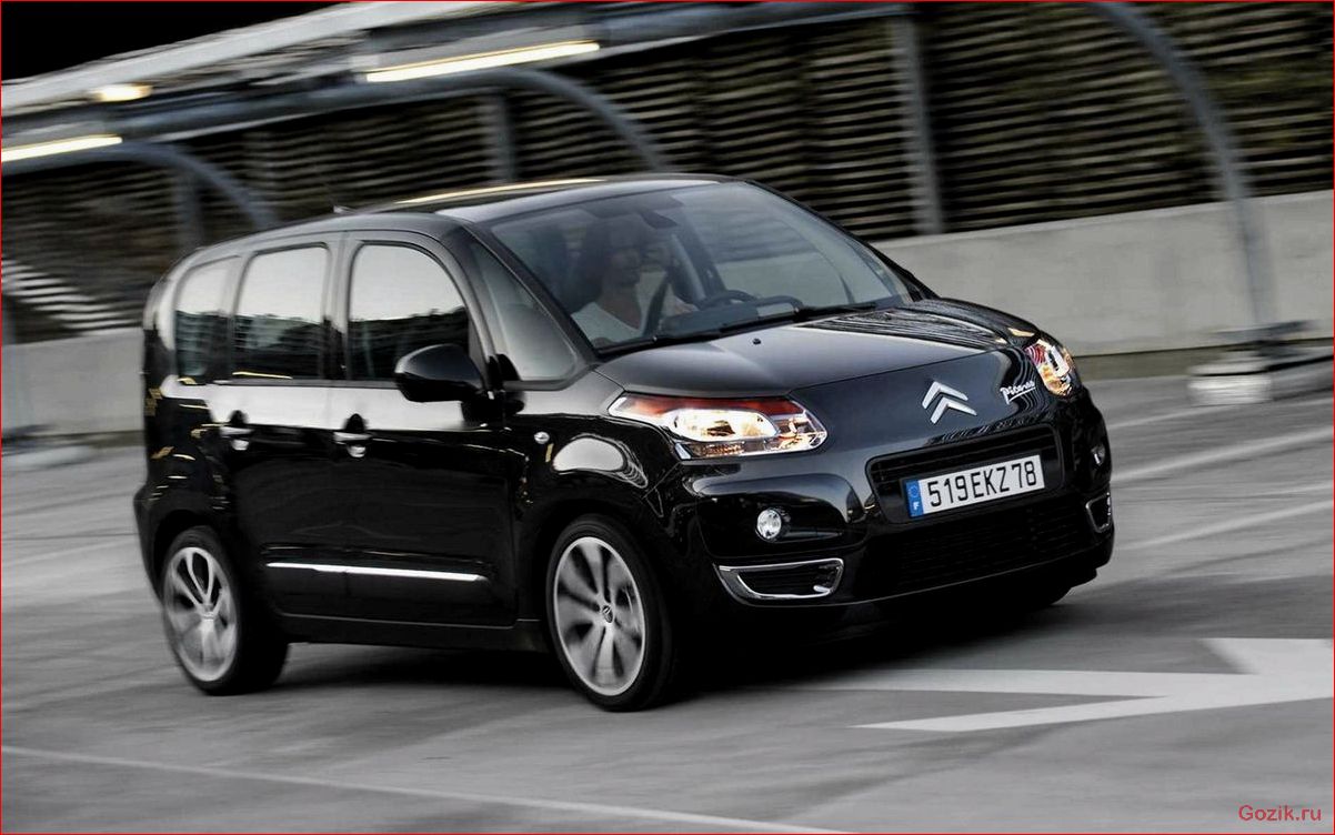 Французский минивэн Citroen C3 Picasso 2013: полный обзор, характеристики, фото французский, минивэн, citroen, picasso, 2013