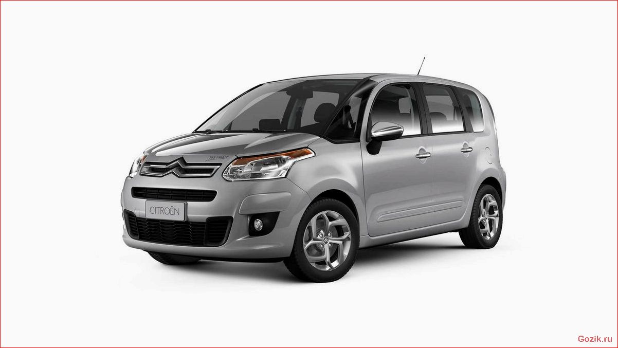 Французский минивэн Citroen C3 Picasso 2013: полный обзор, характеристики, фото французский, минивэн, citroen, picasso, 2013
