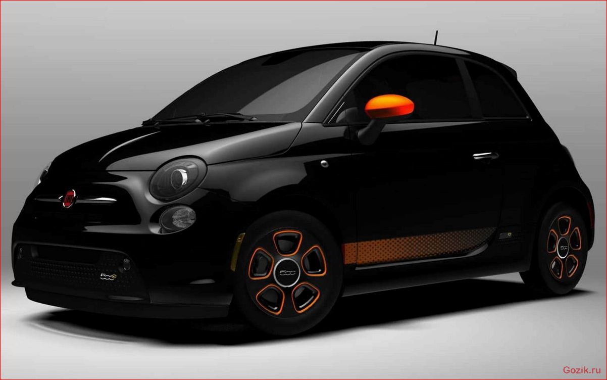 Электрический хэтчбек Fiat 500e 2012-2013 электрический, хэтчбек, fiat, 500e, 2012-2013