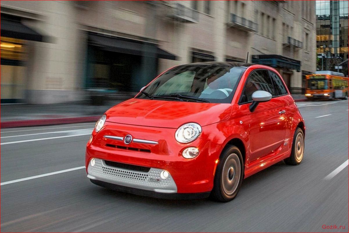 Электрический хэтчбек Fiat 500e 2012-2013 электрический, хэтчбек, fiat, 500e, 2012-2013