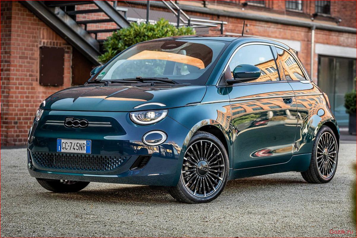 Электрический хэтчбек Fiat 500e 2012-2013 электрический, хэтчбек, fiat, 500e, 2012-2013