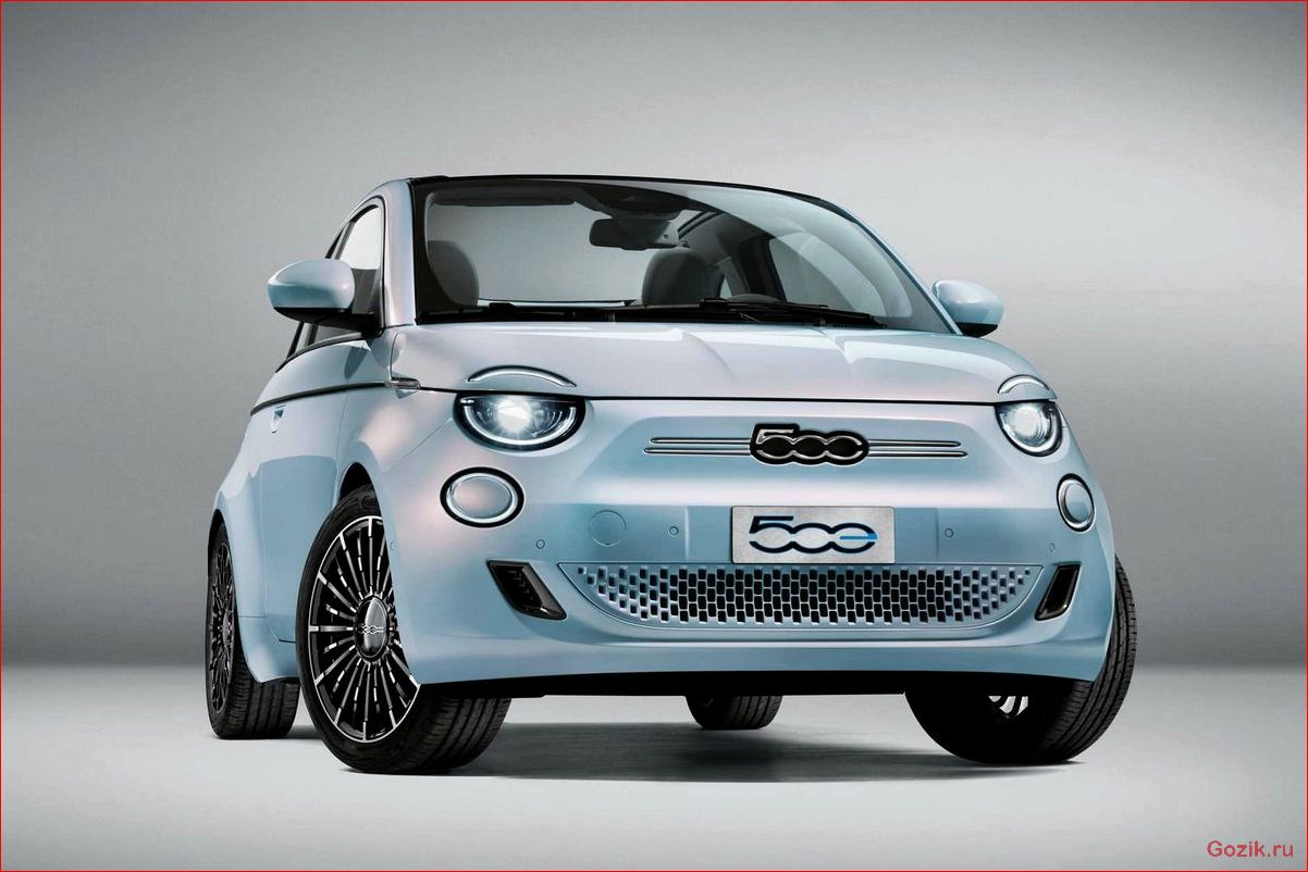 Электрический хэтчбек Fiat 500e 2012-2013 электрический, хэтчбек, fiat, 500e, 2012-2013