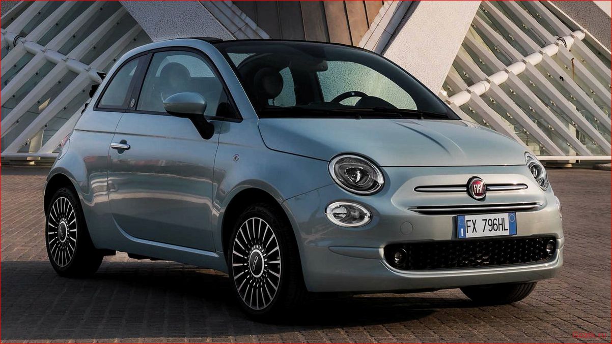 Электрический хэтчбек Fiat 500e 2012-2013 электрический, хэтчбек, fiat, 500e, 2012-2013