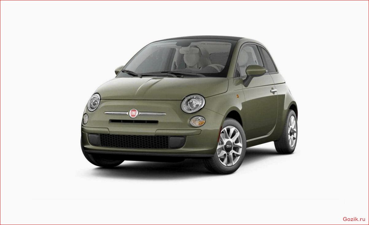 Электрический хэтчбек Fiat 500e 2012-2013 электрический, хэтчбек, fiat, 500e, 2012-2013