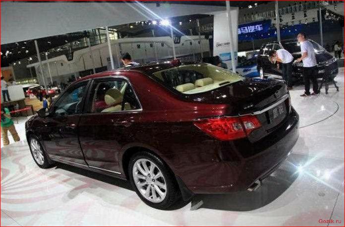 Седан BYD Si Rui — технологии из Китая седан, технологии, китая