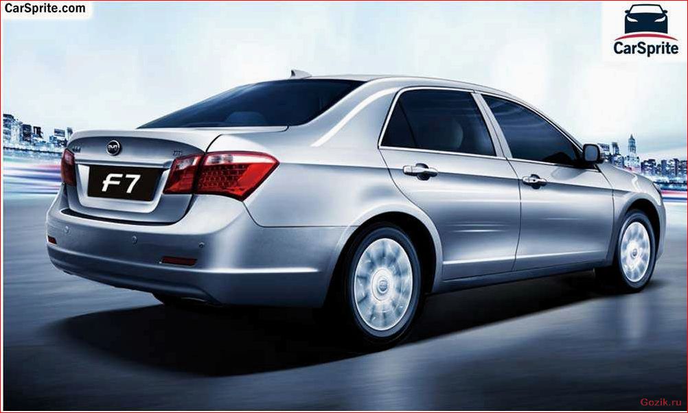 Седан BYD Si Rui — технологии из Китая седан, технологии, китая