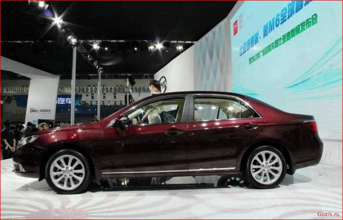 Седан BYD Si Rui — технологии из Китая седан, технологии, китая