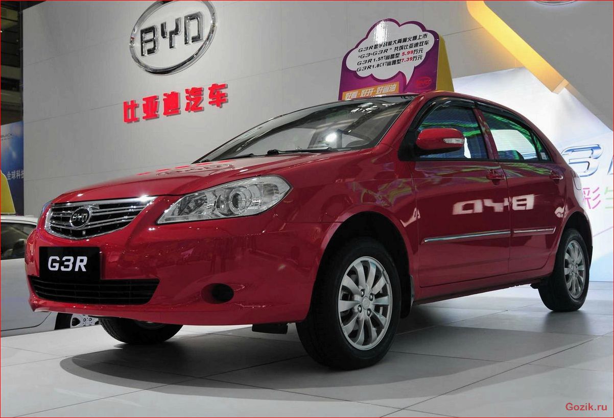 Седан BYD Si Rui — технологии из Китая седан, технологии, китая
