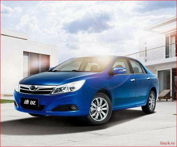 Седан BYD Si Rui — технологии из Китая седан, технологии, китая