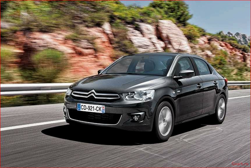 Испытание на дороге: ознакомление с бюджетным седаном Citroen C-Elysee испытание, дороге, ознакомление, бюджетным, седаном