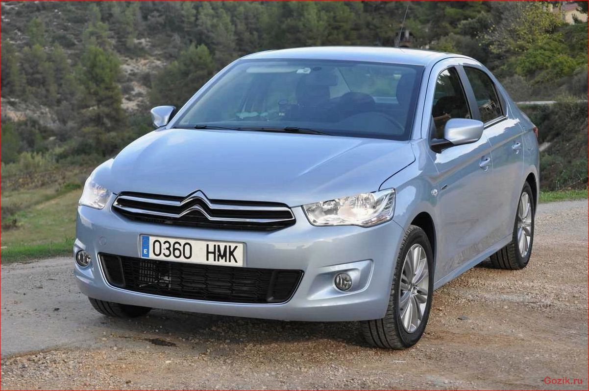 Испытание на дороге: ознакомление с бюджетным седаном Citroen C-Elysee испытание, дороге, ознакомление, бюджетным, седаном