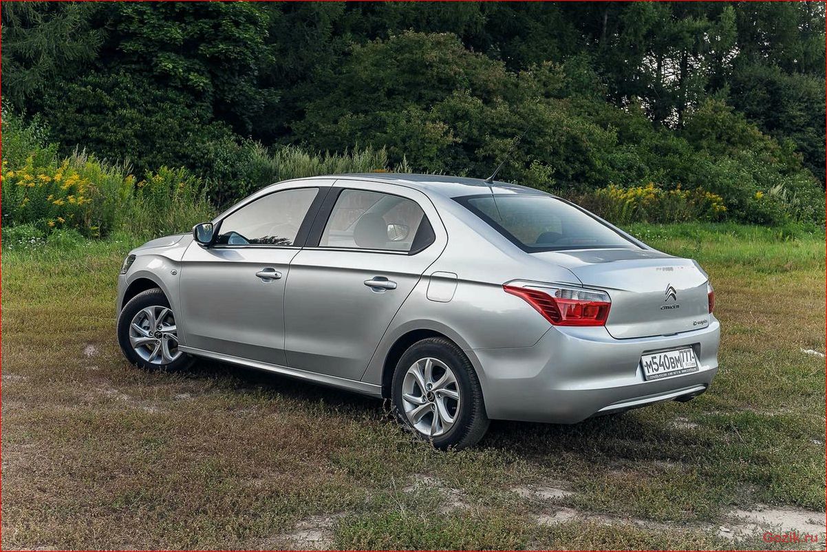 Испытание на дороге: ознакомление с бюджетным седаном Citroen C-Elysee испытание, дороге, ознакомление, бюджетным, седаном