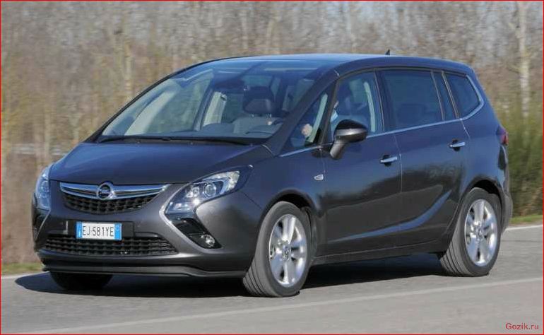 У Opel Zafira Tourer появился новый мотор opel, zafira, tourer, появился, новый