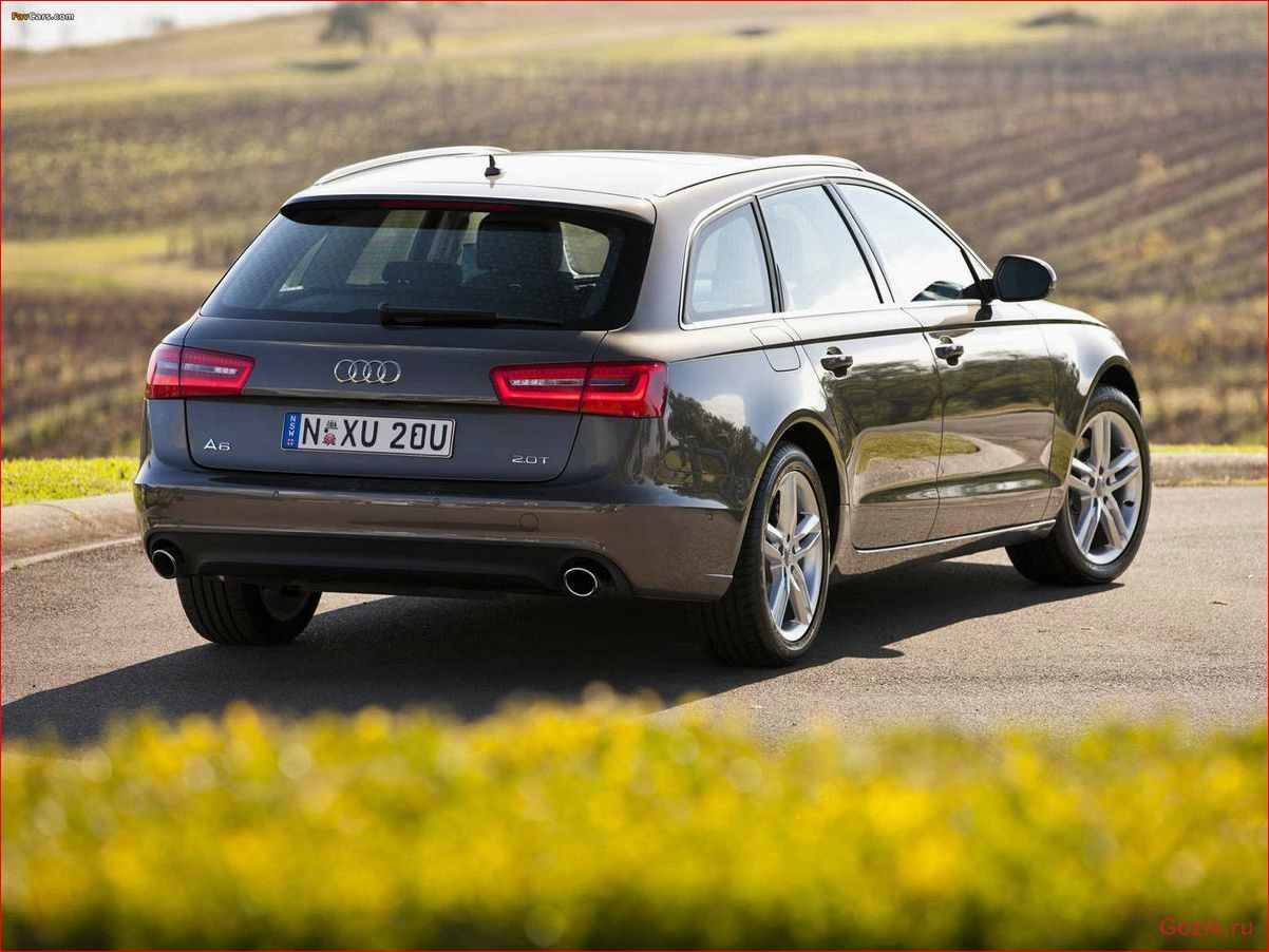 Универсал Audi A6 Avant 2011-2012 универсал, audi, avant, 2011-2012