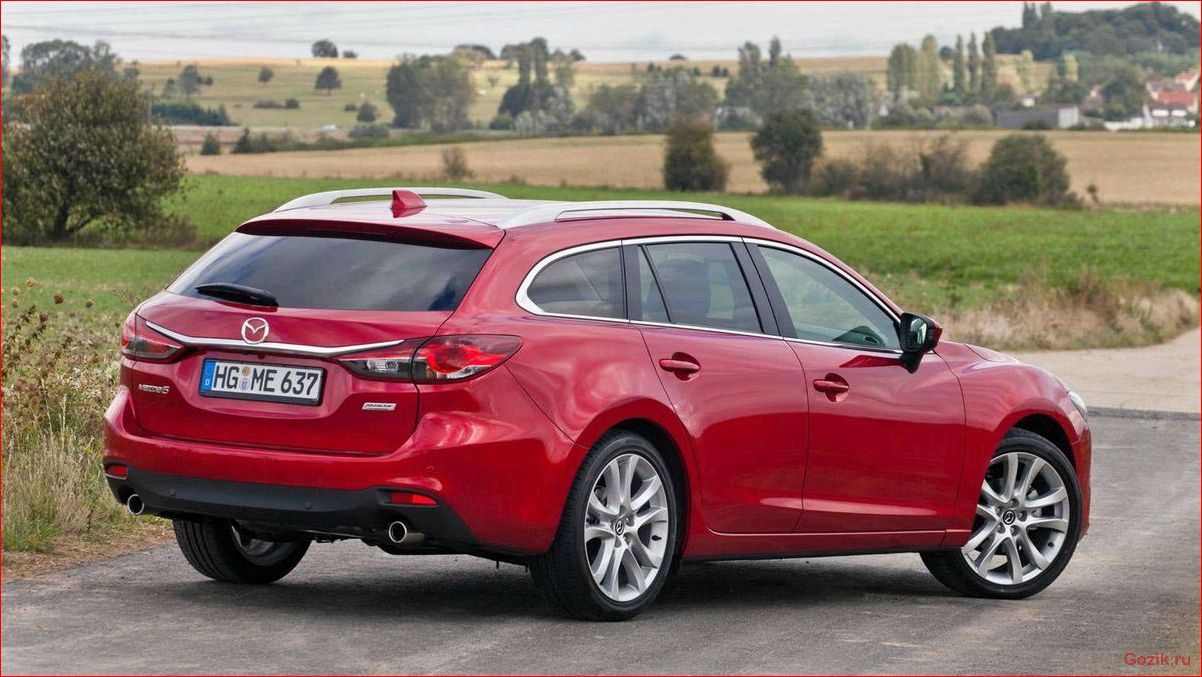 Универсал Mazda 6 Wagon 2015 универсал, mazda, wagon, 2015