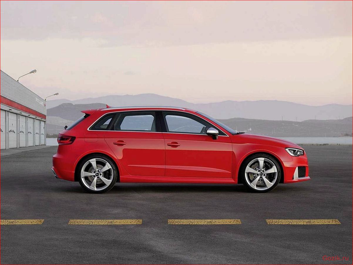 Хэтчбек Audi RS3 Sportback 2016 хэтчбек, audi, sportback, 2016
