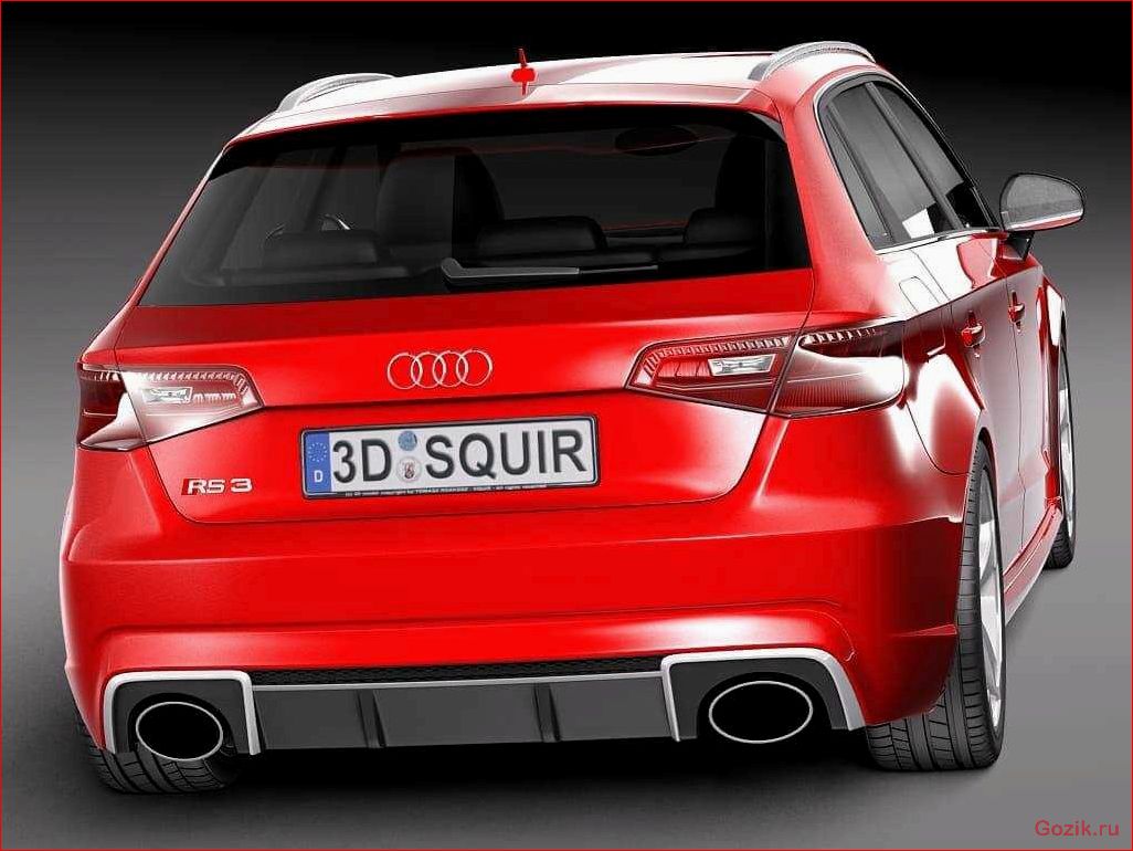 Хэтчбек Audi RS3 Sportback 2016 хэтчбек, audi, sportback, 2016