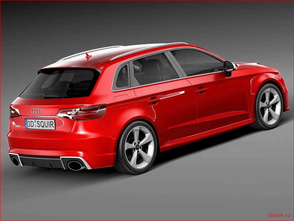 Хэтчбек Audi RS3 Sportback 2016 хэтчбек, audi, sportback, 2016