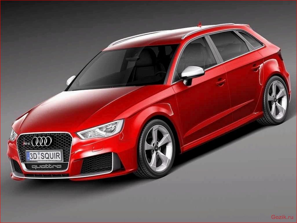 Хэтчбек Audi RS3 Sportback 2016 хэтчбек, audi, sportback, 2016
