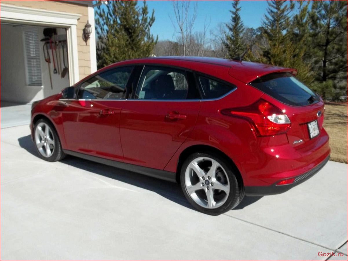 Хетчбек Ford Focus 2012 хетчбек, ford, focus, 2012