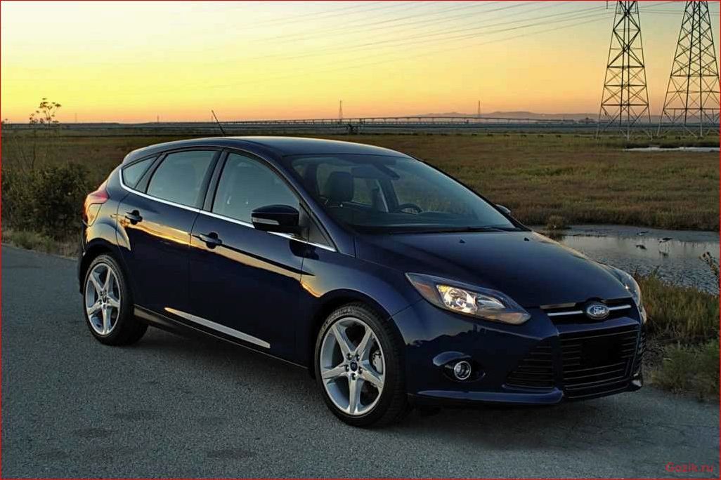 Хетчбек Ford Focus 2012 хетчбек, ford, focus, 2012