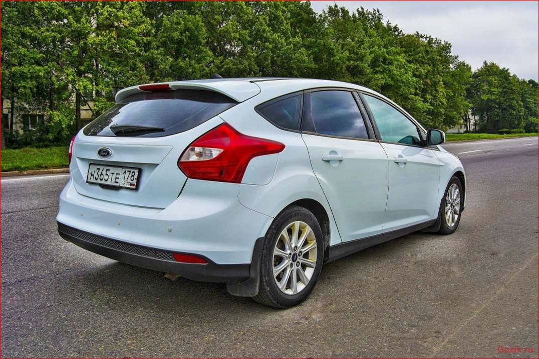 Хетчбек Ford Focus 2012 хетчбек, ford, focus, 2012