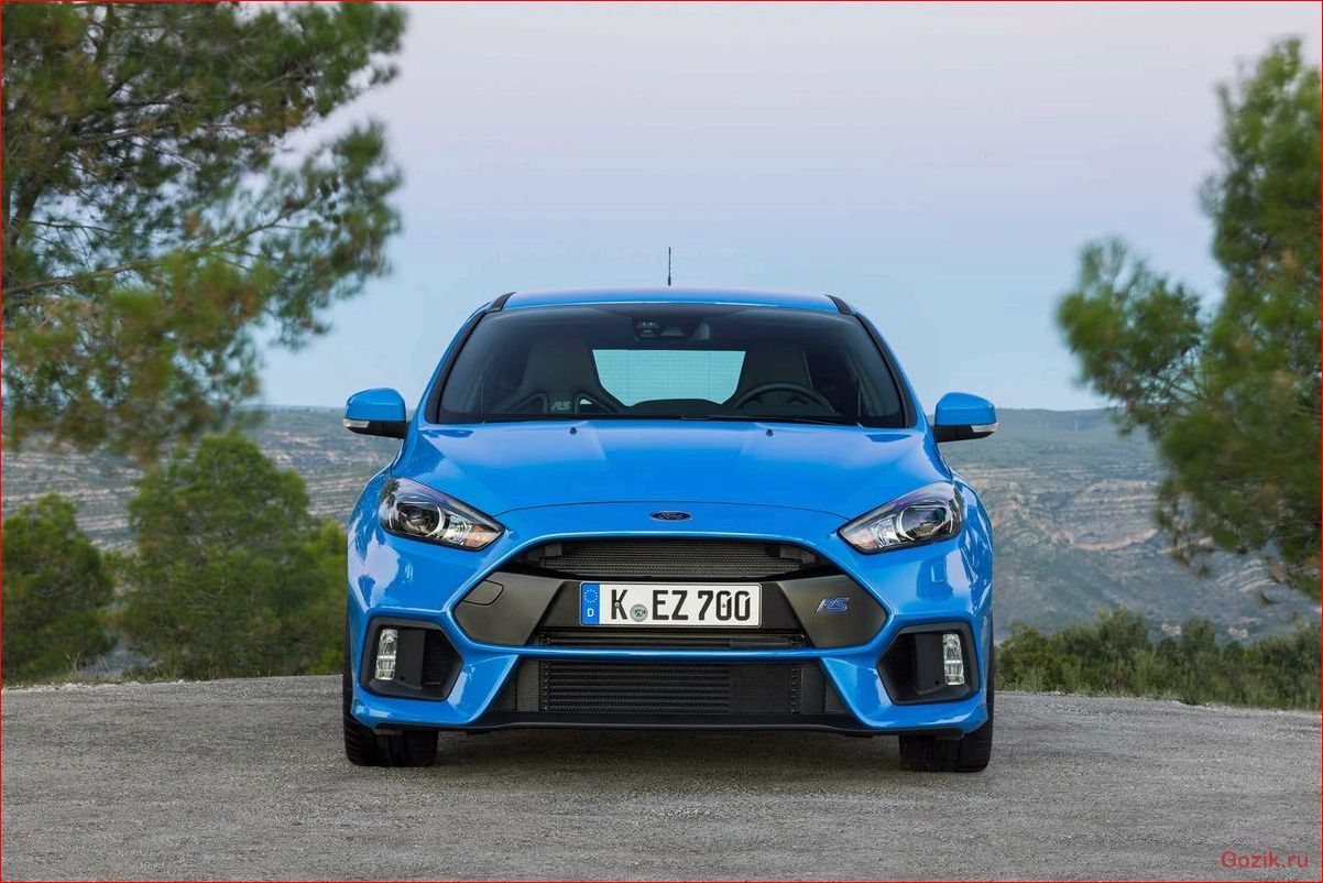 Хэтчбек Ford Focus RS 2016 хэтчбек, ford, focus, 2016