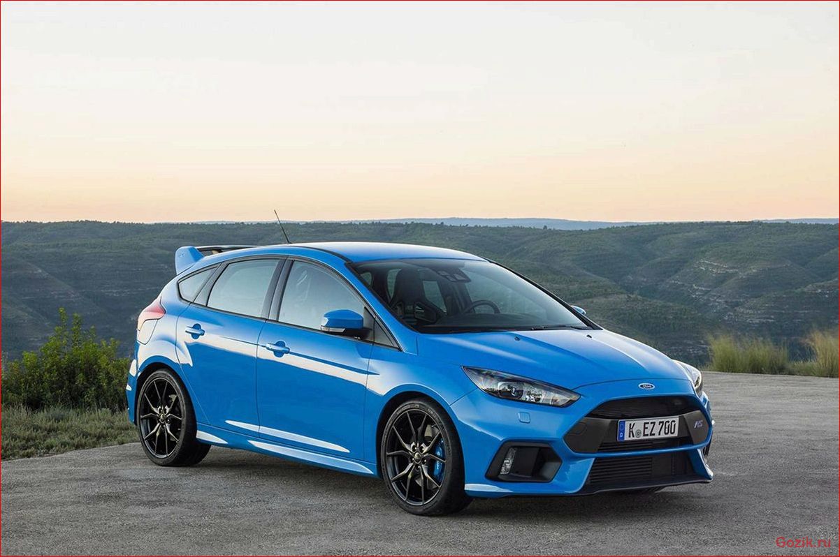 Хэтчбек Ford Focus RS 2016 хэтчбек, ford, focus, 2016