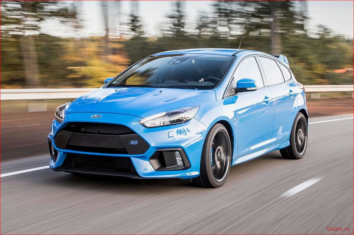 Хэтчбек Ford Focus RS 2016 хэтчбек, ford, focus, 2016