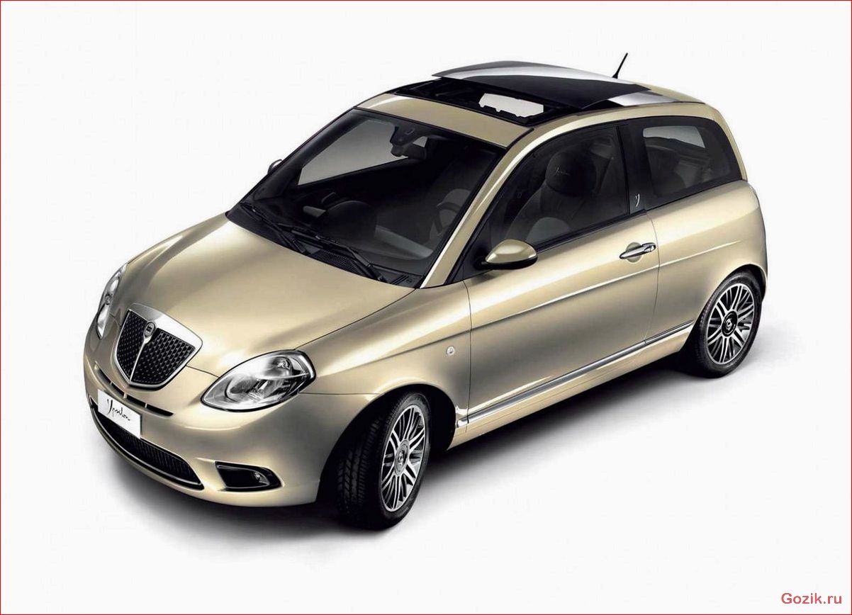 Хэтчбек Lancia Ypsilon хэтчбек, lancia, ypsilon
