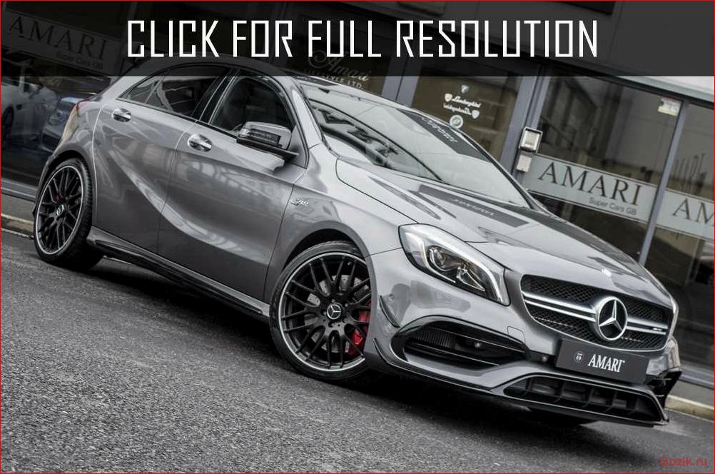 Хэтчбек Mercedes-Benz A 45 AMG 2015 хэтчбек, mercedes-benz, 2015