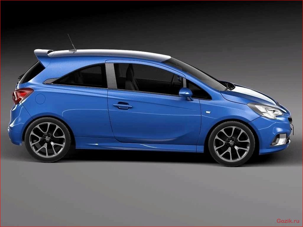 Хэтчбек Opel Corsa OPC 2016 хэтчбек, opel, corsa, 2016
