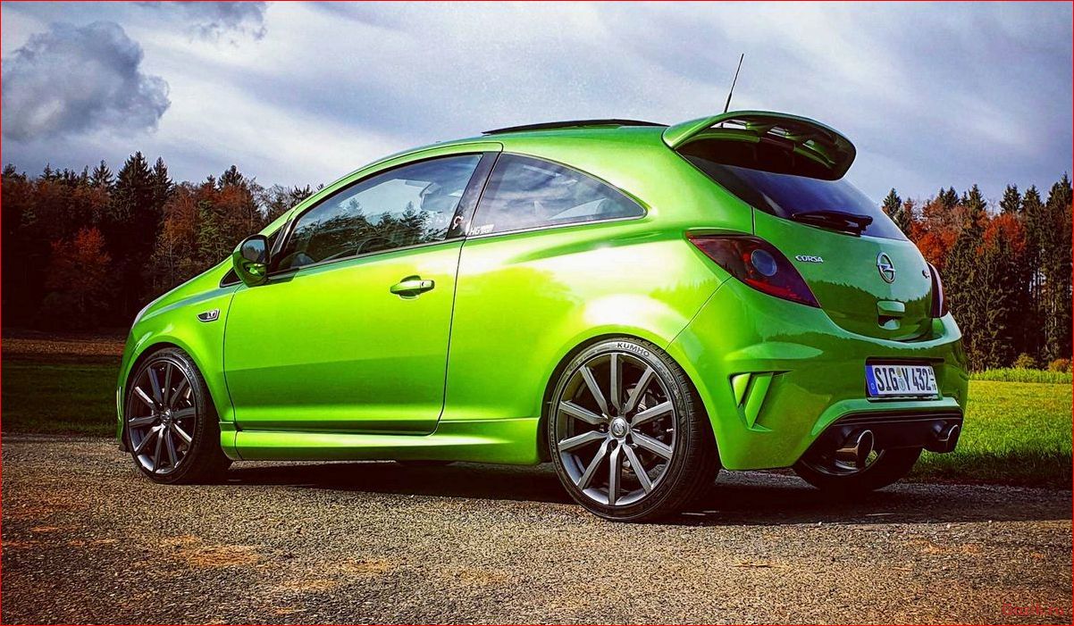 Хэтчбек Opel Corsa OPC 2016 хэтчбек, opel, corsa, 2016