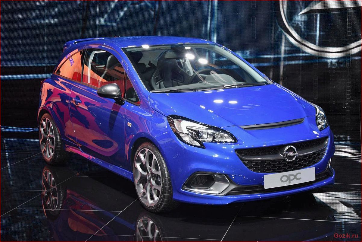 Хэтчбек Opel Corsa OPC 2016 хэтчбек, opel, corsa, 2016