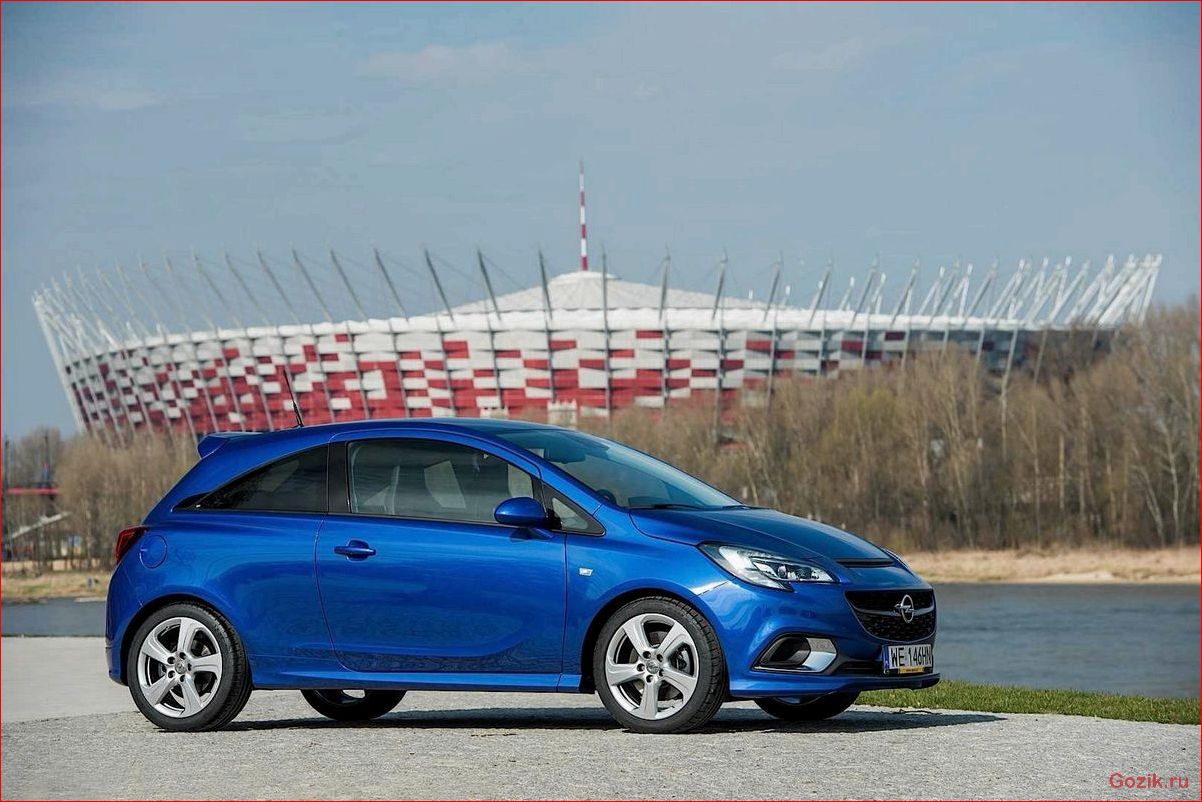 Хэтчбек Opel Corsa OPC 2016 хэтчбек, opel, corsa, 2016