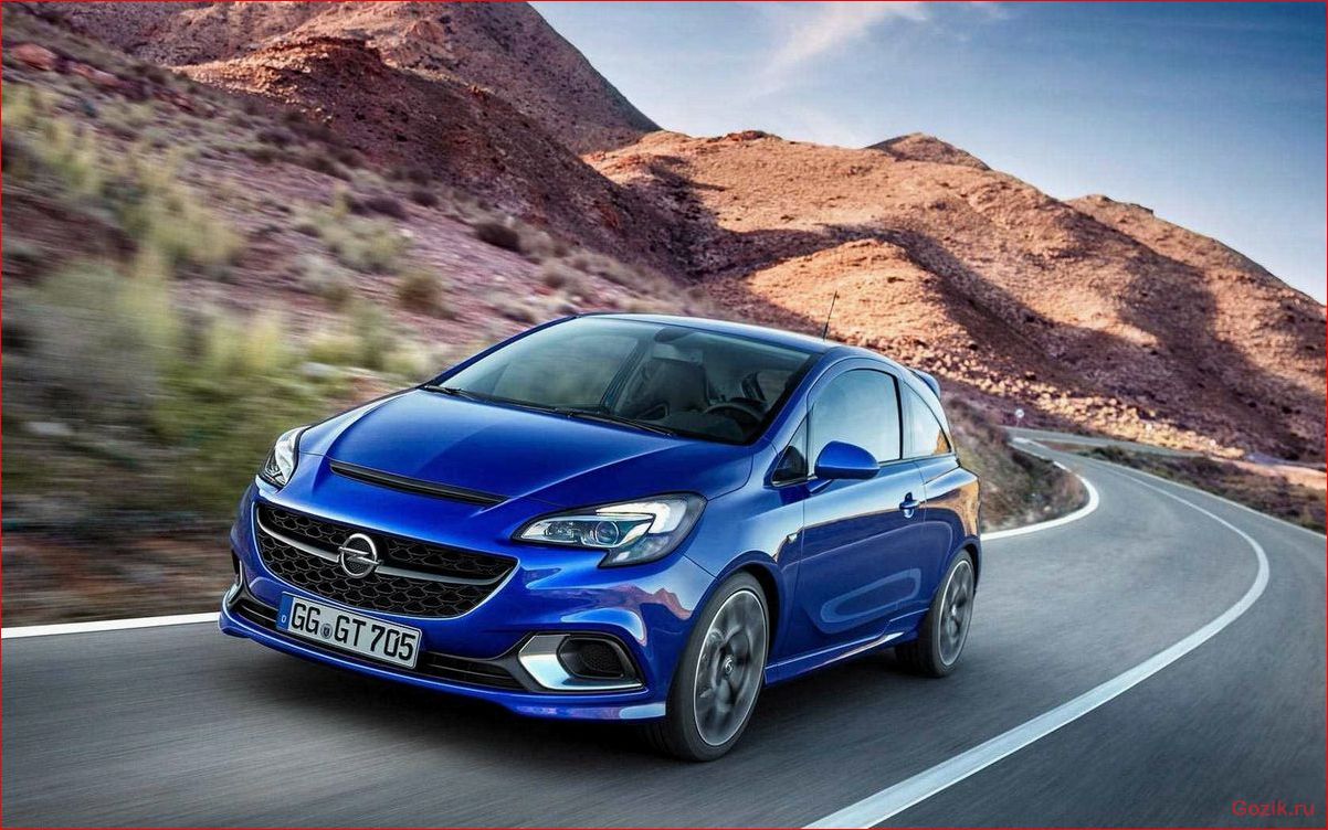 Хэтчбек Opel Corsa OPC 2016 хэтчбек, opel, corsa, 2016