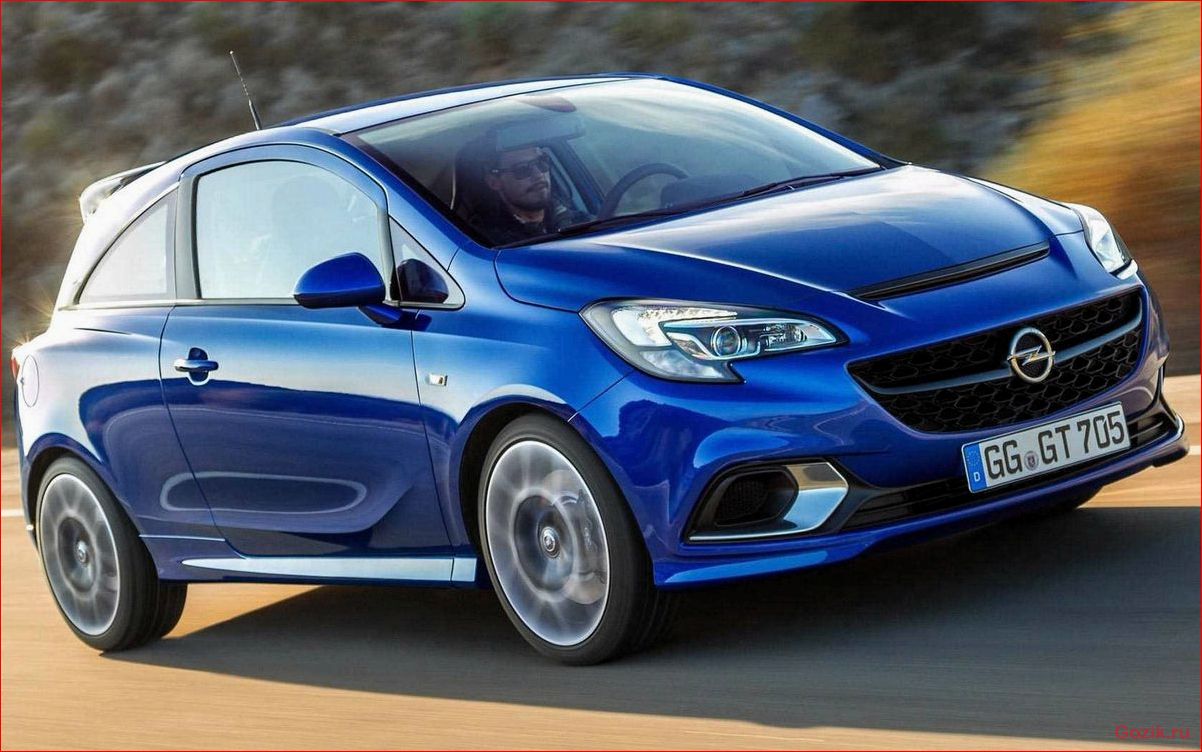 Хэтчбек Opel Corsa OPC 2016 хэтчбек, opel, corsa, 2016