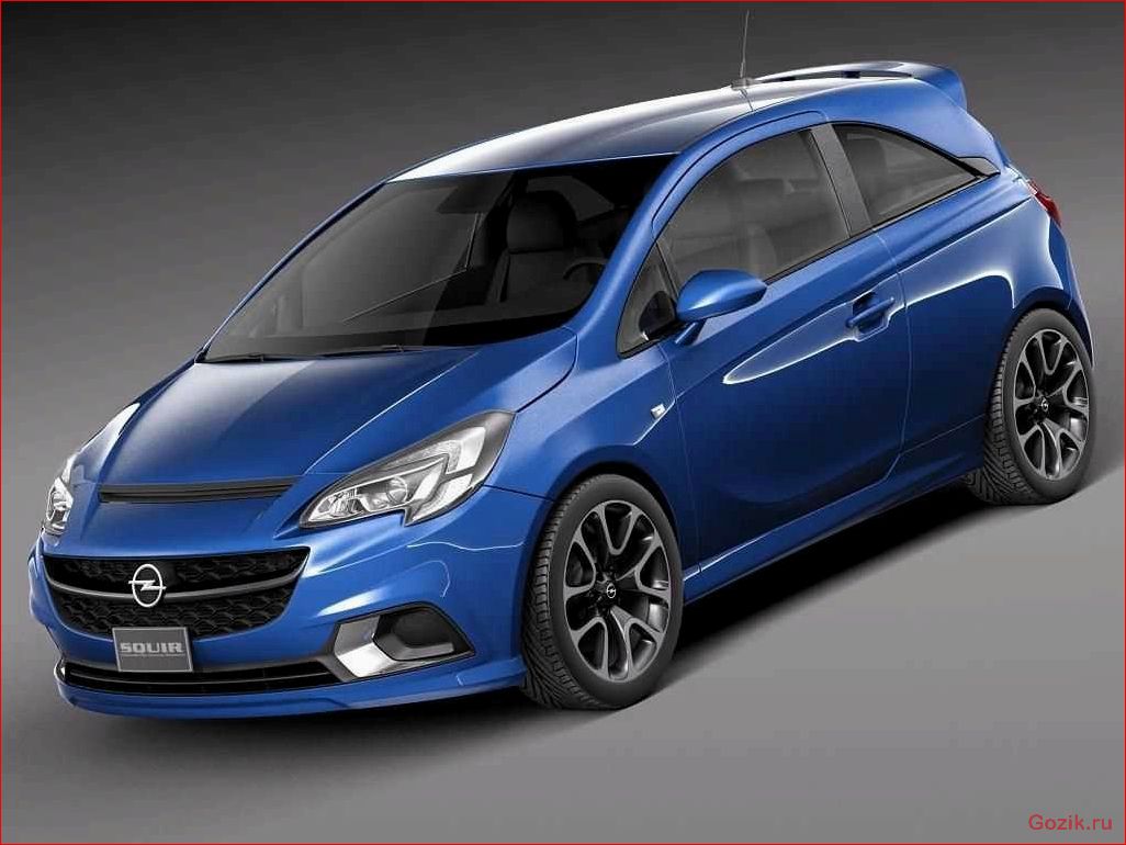 Хэтчбек Opel Corsa OPC 2016 хэтчбек, opel, corsa, 2016