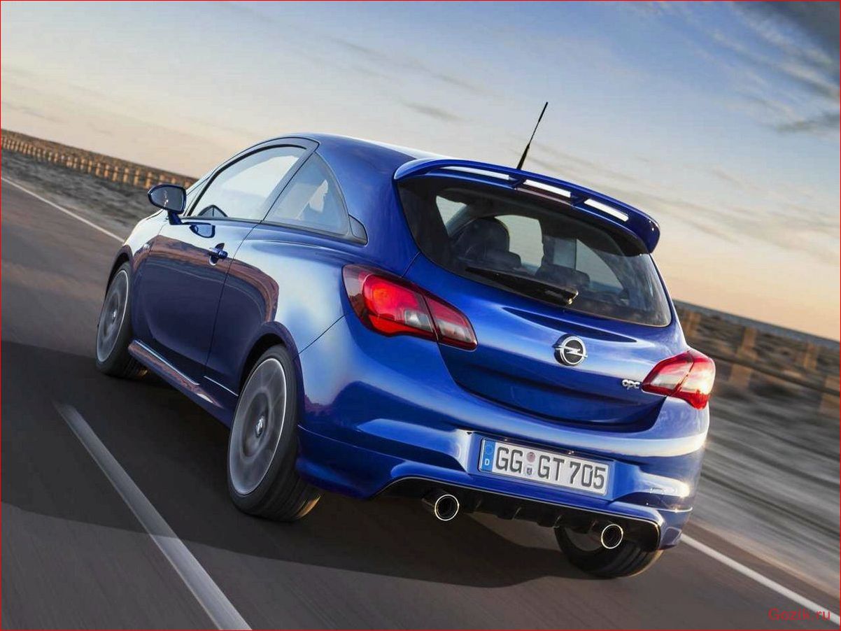 Хэтчбек Opel Corsa OPC 2016 хэтчбек, opel, corsa, 2016