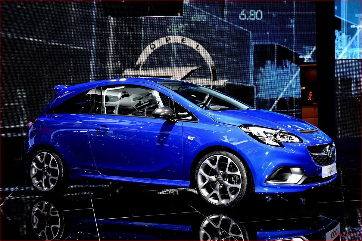 Хэтчбек Opel Corsa OPC 2016 хэтчбек, opel, corsa, 2016