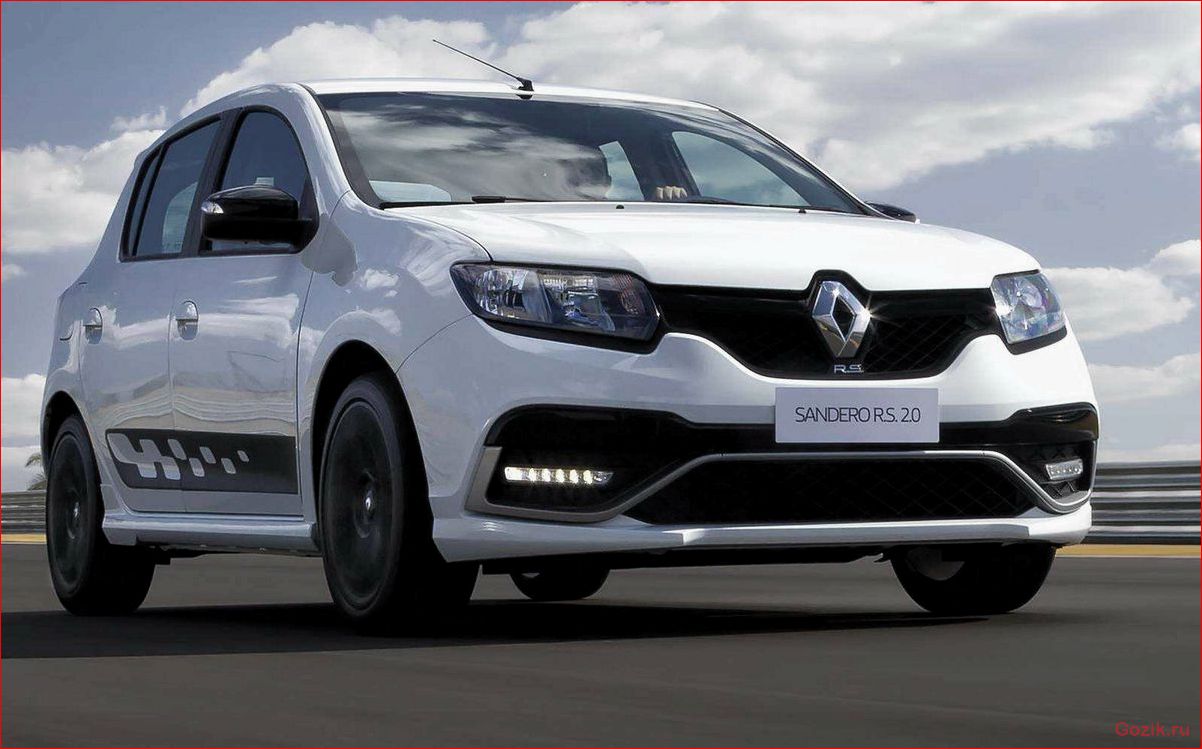 Хэтчбек Renault Sandero RS 2016 хэтчбек, renault, sandero, 2016