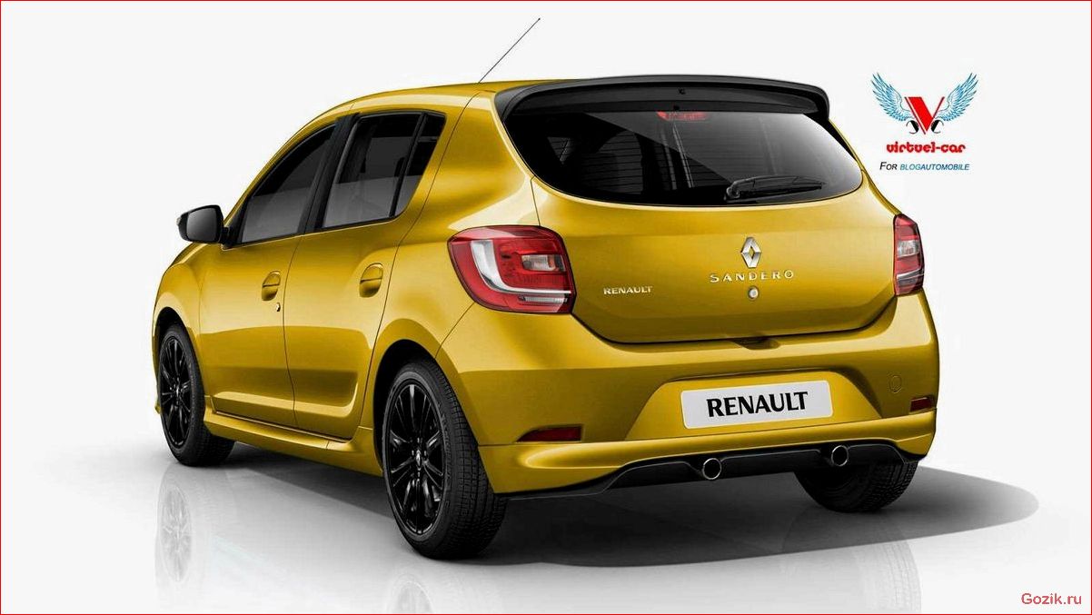 хэтчбек, renault, sandero, 2016