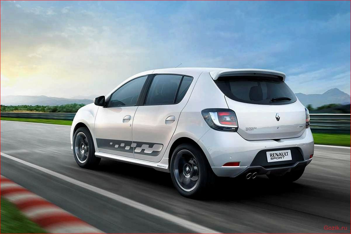 Хэтчбек Renault Sandero RS 2016 хэтчбек, renault, sandero, 2016